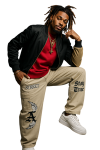 Legacy Streetwear Cargo Pants – Beige