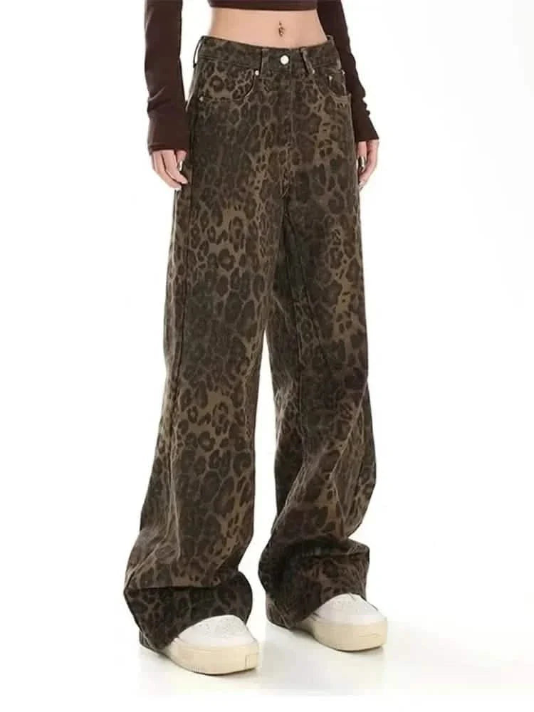 Leopard Print Jeans Womens - Women’s Jeans