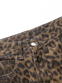 Leopard Print Jeans Womens - Women’s Jeans