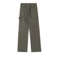 Olive green carpenter pants.