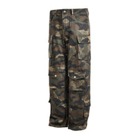 Camouflage cargo pants.