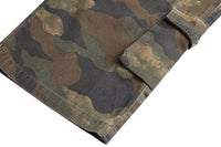 Camouflage cargo pants.