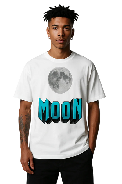 Moon Graphic T-shirt - hover