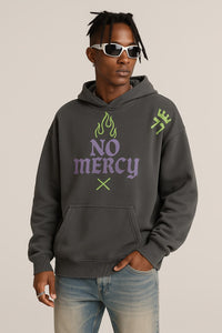 No Mercy 77 Crown Hoodie - CARBON GRAY