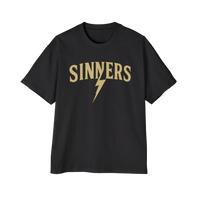 No Saints Club Sinners Black Graphic Tee - Black / S