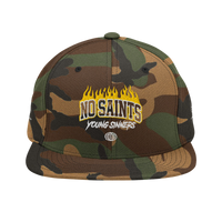 No Saints Young Sinners Camo Snapback Hat - Camouflage / One size