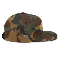 No Saints Young Sinners Camo Snapback Hat - Camouflage / One size