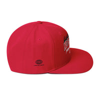 No Saints Young Sinners Red Snapback Hat