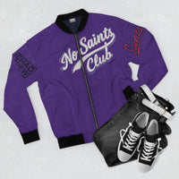 Purple Bomber Jacket | No Saints Club