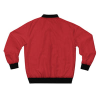 Red Bomber Jacket | No Saints Club