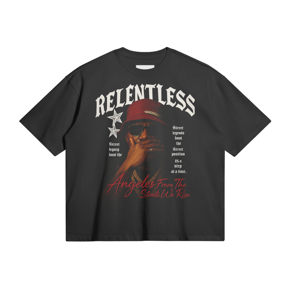Relentless Hustle Tee - Black