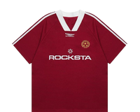 Retro Maroon Soccer Jersey