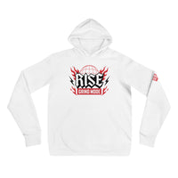 Rise Grind Mode Hoodie White Pullover - S