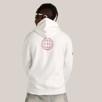 Rise Grind Mode Hoodie White Pullover