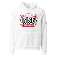 Rise Grind Mode Hoodie White Pullover