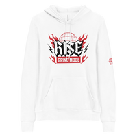 Rise Grind Mode Hoodie White Pullover