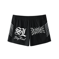 Savage Stay Real™ Street Shorts – Black/White Edition - Black / M