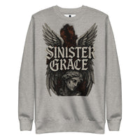 Sinister Grace Angel Sweatshirt - S / Gray