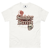 Sinister Streets Gothic Skull Tee - White - S