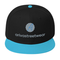 Men's Snapback Hat Blue