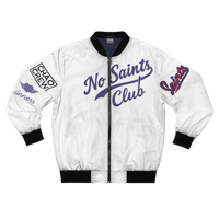 Snow White Bomber Jacket | No Saints Club - XS