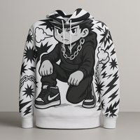Street Rage Anime Hoodie