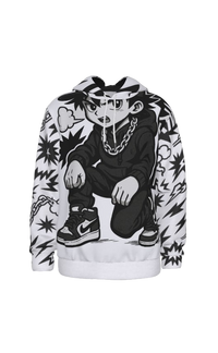 Street Rage Anime Hoodie