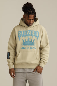 Subzero Sovereigns Ice Crown Hoodie - BEIGE