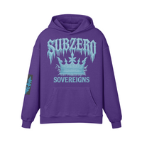 Subzero Sovereigns Ice Crown Hoodie - PURPLE - Purple Haze / S