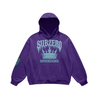 Subzero Sovereigns Ice Crown Hoodie - PURPLE