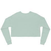 System Decay Gothic Rose Crop Sweatshirt