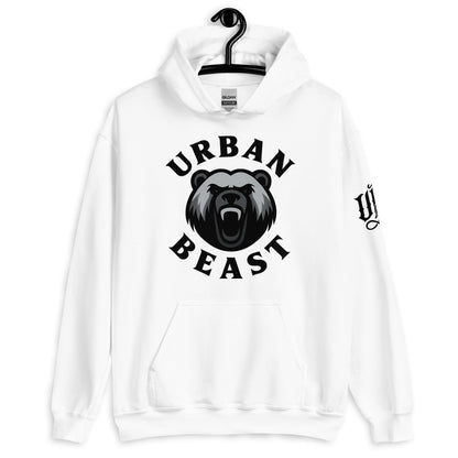 Urban Beast Gildan Hoodie - White