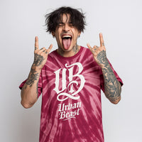 Urban Beast Graphic Tie-Dye Tee