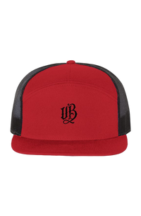Urban Beast OG Trucker Hat – SOLID RED - Red/ Black / One Size