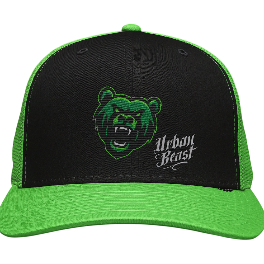Urban Beast Snapback Neon Green - Green / One size