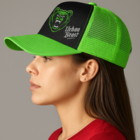 Urban Beast Snapback Neon Green - Green / One size