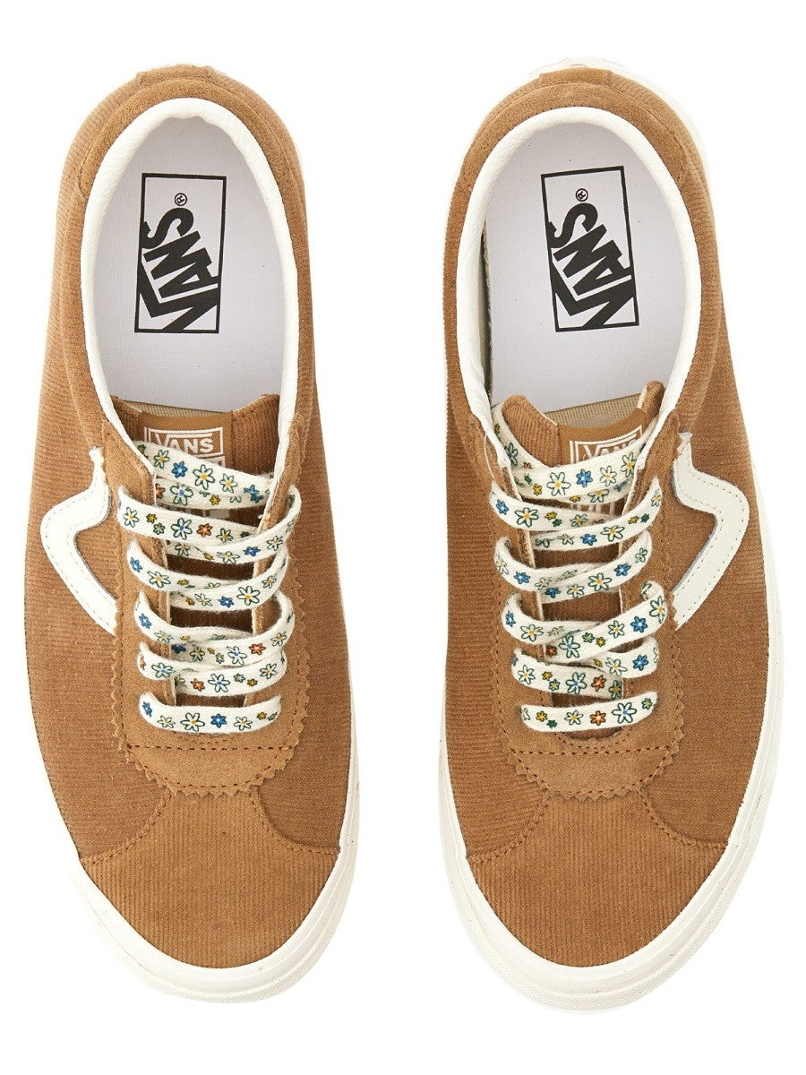 Vans Brown Corduroy Low-Top Sneakers - Vans / Brown