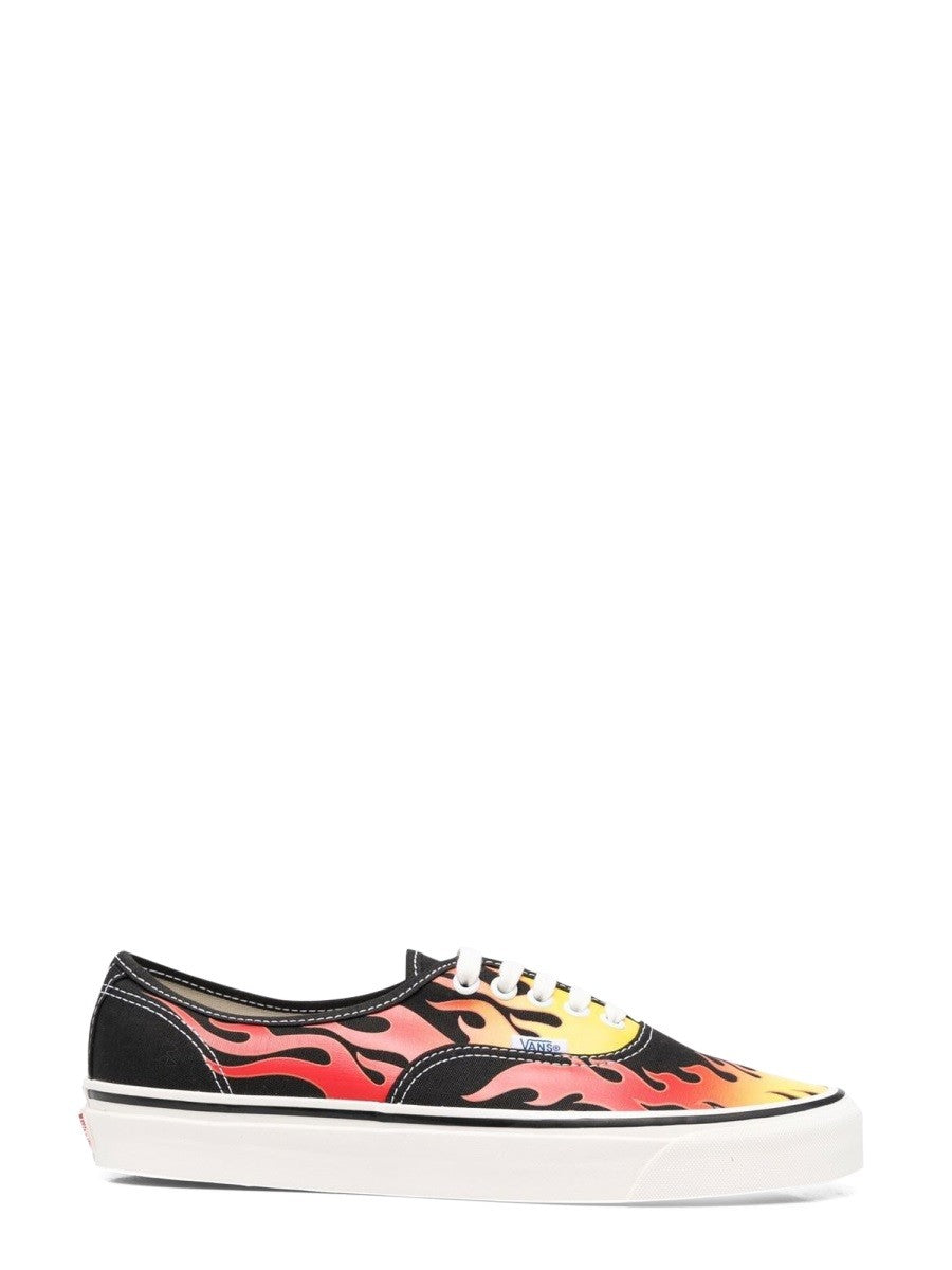 Vans Flame Print Shoes - Vans / Black / 7