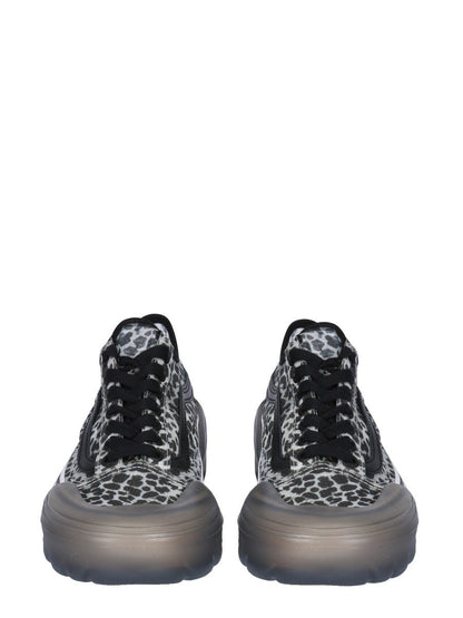 Vans Leopard Print Streetwear Sneakers