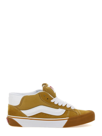 Vans Mid Skool Mustard Yellow Skate Shoes - Vans / 7.5 / Brown