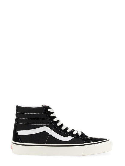 Vans Sk8-Hi Black White High Top Sneakers - Vans / 7