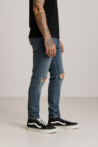 Vans Sk8-Hi Black White High Top Sneakers