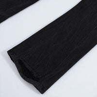 Black fabric sleeve.
