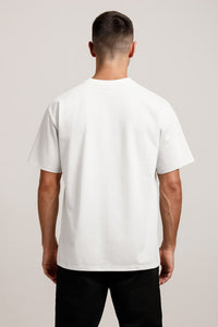 Vintage Black ’Guard Your Heart’ White Tee
