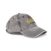 Vintage Cap Authentic Apparel Embroidery - GREY - One size / Charcoal Grey