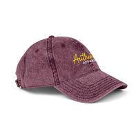 Vintage Cap Authentic Apparel Embroidery - MAROON - One size / Maroon