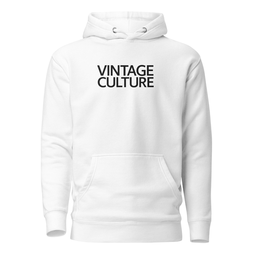 Vintage Culture Classic White Hoodie - S