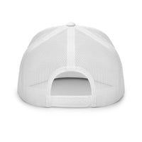 Worldwide Rose Trucker Mesh Hat - WHITE - White / One size